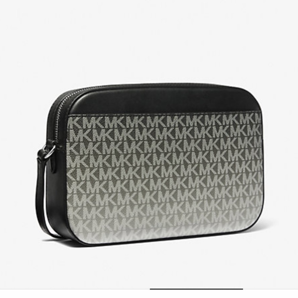 MICHAEL KORS Jet Set Lg Ombré Signature Logo EW Crossbody Body East West 
Black - Picture 3 of 16